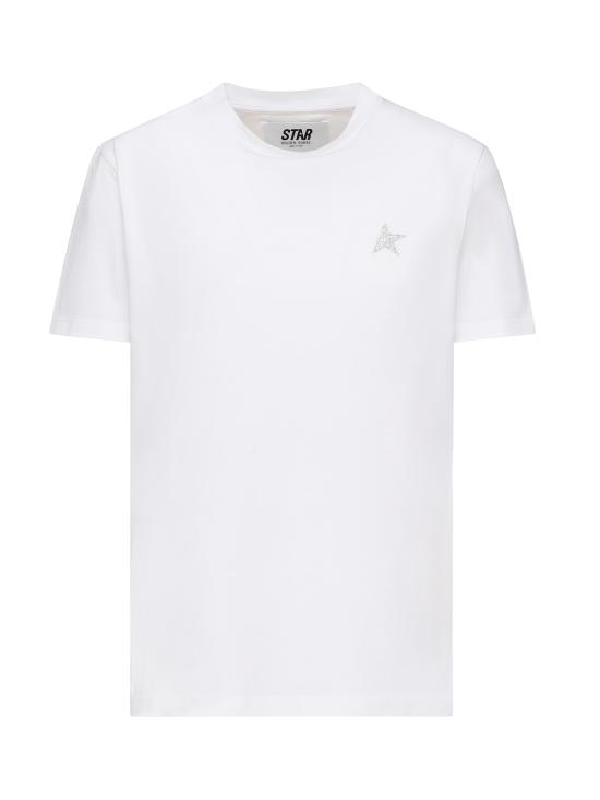 25FW 골든구스 반팔 티셔츠 GWP01220 P00059480185 White