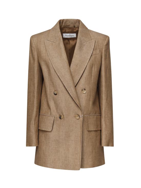 25SS 막스마라 수트 자켓 2511041022600 001 Brown - MAX MARA