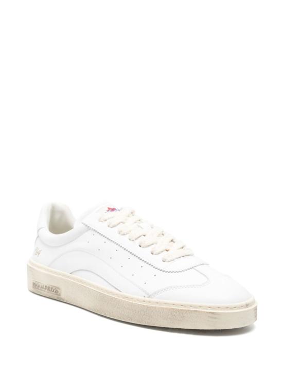 25FW 디스퀘어드2 스니커즈 SNM044111508296 1062 White - DSQUARED2