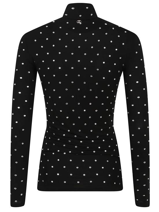 25SS 파코라반 긴팔 티셔츠 24AJT0618CU0014 P001 BLACK - PACO RABANNE