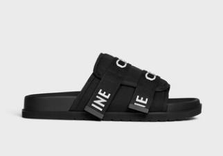 25SS 셀린느 뮬/슬리퍼 362785085C38AW BLACK WHITE DOM