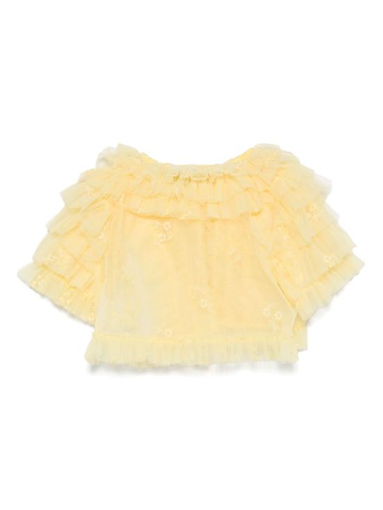 25SS [주니어] A'LAPAGE 자켓/베스트 25SAGCSP00070 RIC CAMELIA CAARINO Yellow - OTHER BRANDS