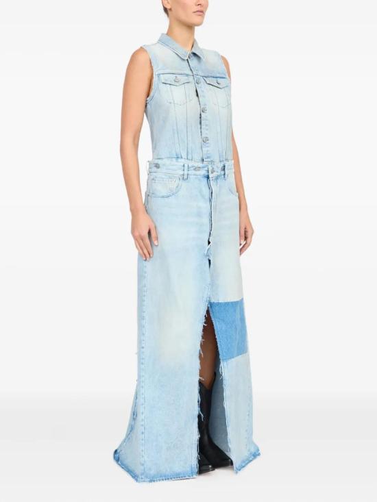 25SS MM6 메종마르지엘라 롱 원피스 S62DG0046M30018966 Denim - MM6 MAISON MARGIELA