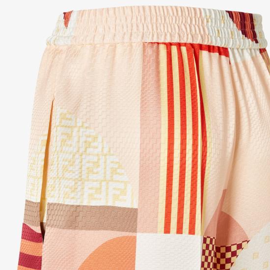 25SS 펜디 스트레이트 팬츠 FR6494AUQM F1SAW PRINTED - FENDI