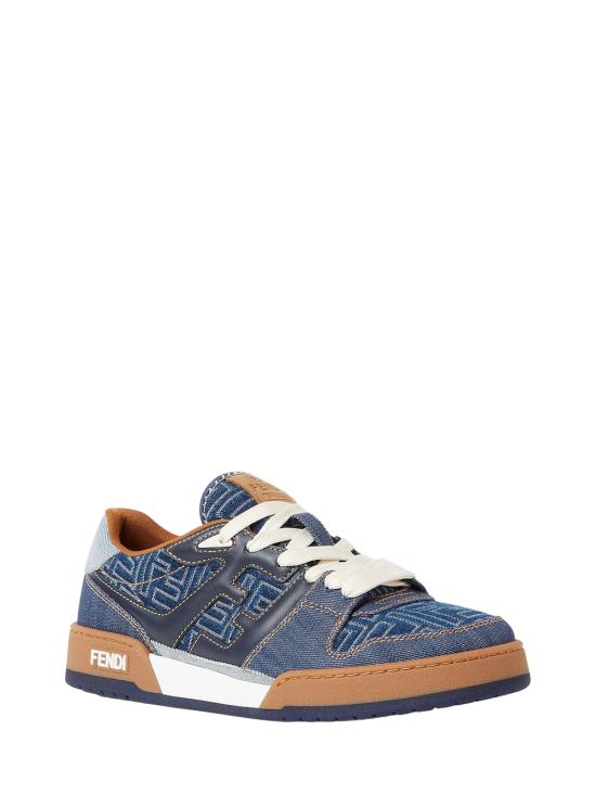 25SS 펜디 매치 FF 자카드 스니커즈 7E1495AU2N F1SVJ BLUE - FENDI