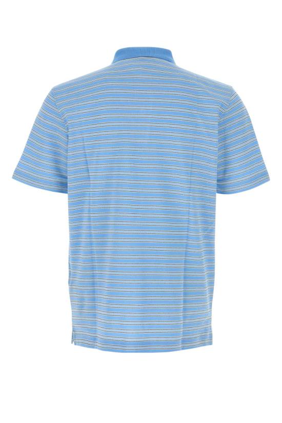 25FW 프라다 폴로 티셔츠 UJN765SWMO17KS F014E STRIPPED - PRADA