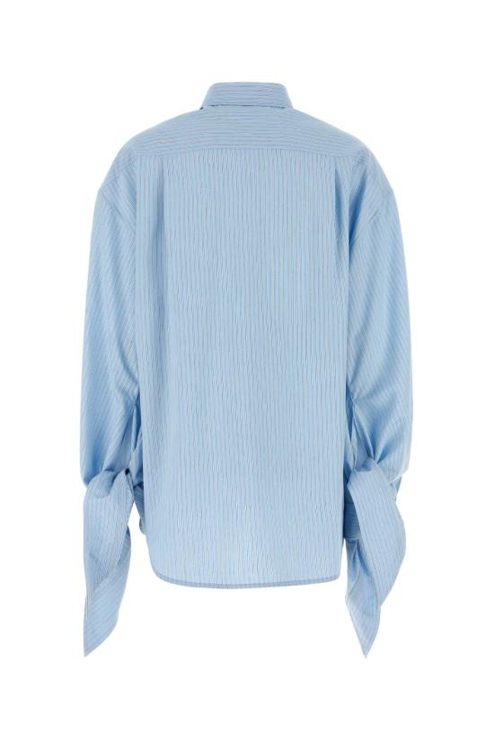  발렌시아가 셔츠 830990 TSO253965 BABY BLUE - BALENCIAGA