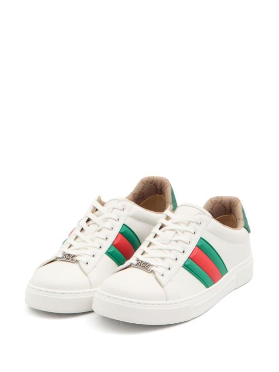  구찌 웹 에이스 스니커즈 812713 AAECR9042 WHITE - GUCCI