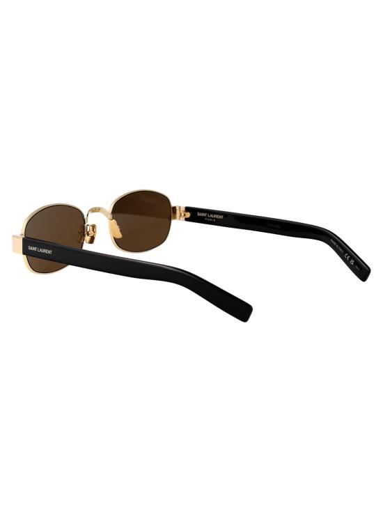 25SS 생로랑 선글라스 SL 706 001 GOLD BLACK BROWN - SAINT LAURENT