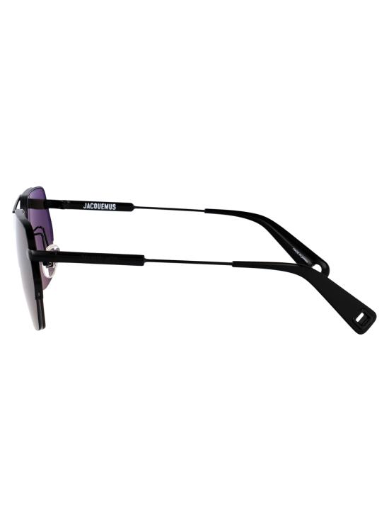 25SS 자크뮈스 선글라스 JAC67C2SUN C2 BLACK BLACK GREY - JACQUEMUS
