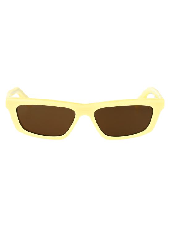 25SS 자크뮈스 선글라스 JAC136C3SUN C3 PASTEL YELLOW STRIPE SILVER BROWN