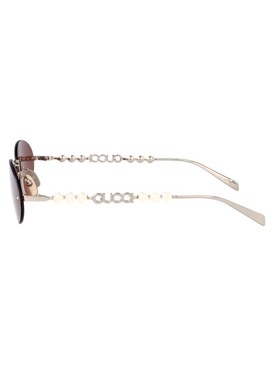 25SS 구찌 선글라스 GG1922S 002 SILVER SILVER BROWN - GUCCI