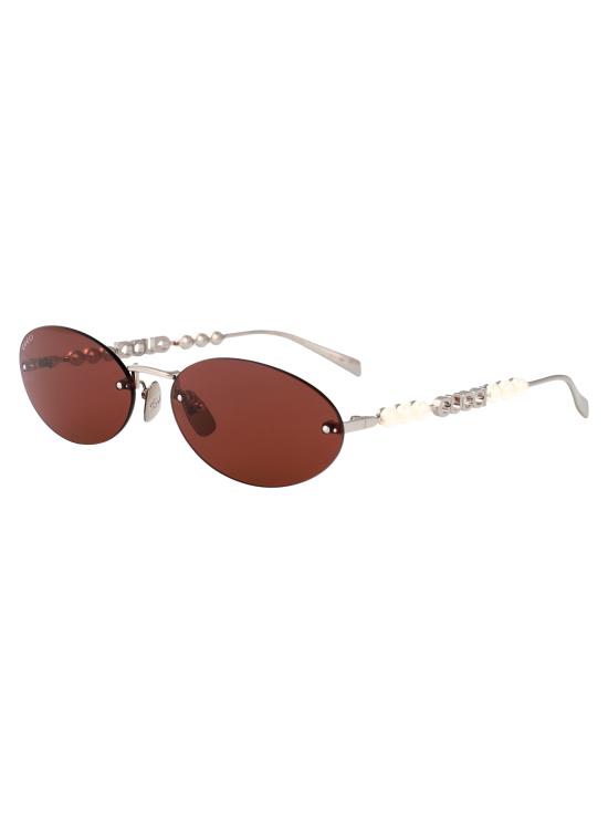 25SS 구찌 선글라스 GG1922S 002 SILVER SILVER BROWN - GUCCI