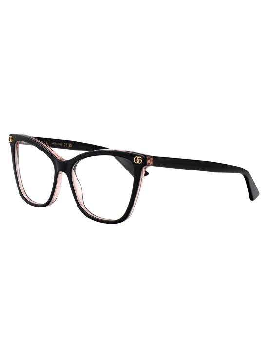 25SS 구찌 안경 GG1817O 003 BLACK BLACK TRANSPARENT - GUCCI