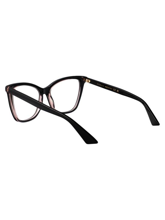 25SS 구찌 안경 GG1817O 003 BLACK BLACK TRANSPARENT - GUCCI