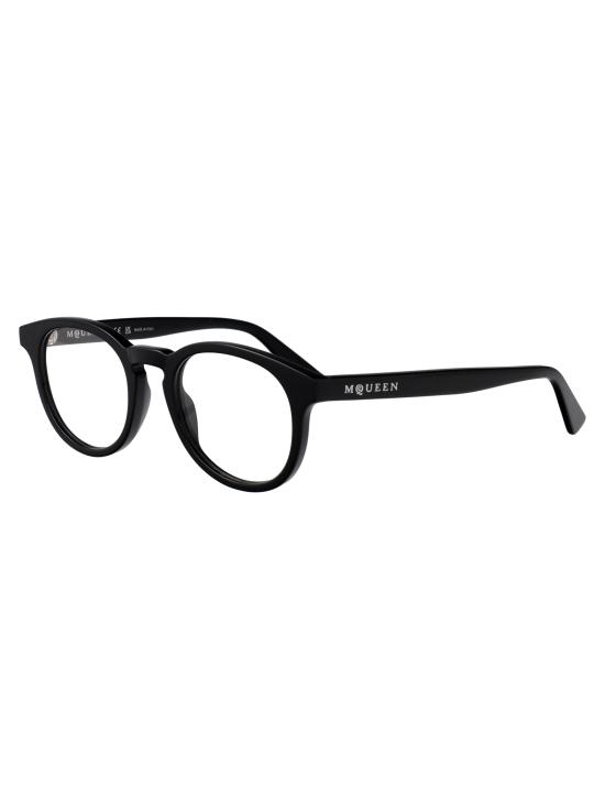 25SS 알렉산더 맥퀸 안경 AM0514O 001 BLACK BLACK TRANSPARENT - ALEXANDER MCQUEEN