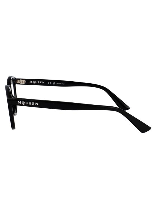 25SS 알렉산더 맥퀸 안경 AM0514O 001 BLACK BLACK TRANSPARENT - ALEXANDER MCQUEEN