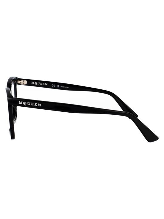  알렉산더 맥퀸 안경 AM0513O 001 BLACK TRANSPARENT - ALEXANDER MCQUEEN