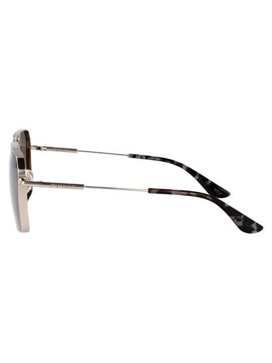 25SS 알렉산더 맥퀸 선글라스 AM0500S 002 SILVER SILVER BROWN - ALEXANDER MCQUEEN