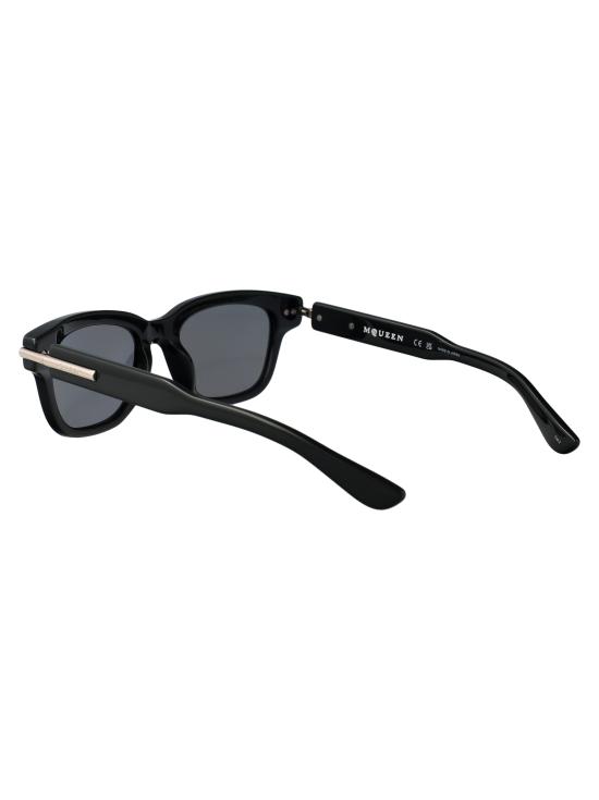 25SS 알렉산더 맥퀸 선글라스 AM0497S 004 GREEN GREEN GREY - ALEXANDER MCQUEEN