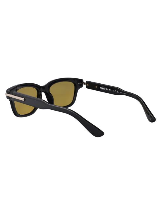 25SS 알렉산더 맥퀸 선글라스 AM0497S 003 GREY GREY YELLOW - ALEXANDER MCQUEEN