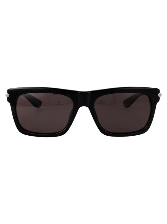 25SS 알렉산더 맥퀸 선글라스 AM0495S 001 BLACK BLACK GREY