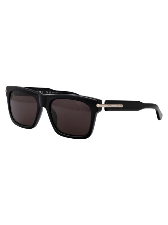 25SS 알렉산더 맥퀸 선글라스 AM0495S 001 BLACK BLACK GREY - ALEXANDER MCQUEEN