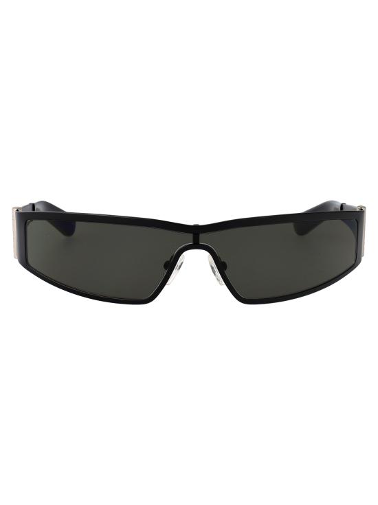 25SS 알렉산더 맥퀸 선글라스 AM0491S 001 BLACK BLACK GREY