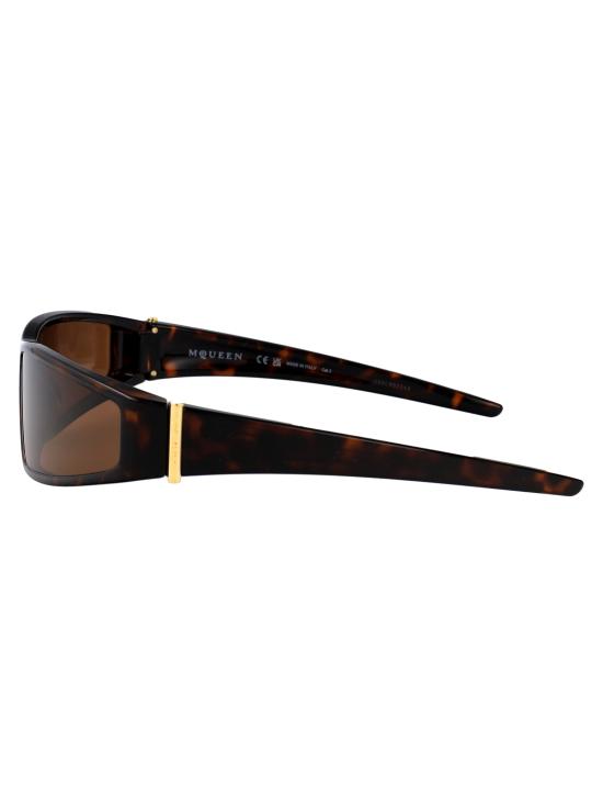 25SS 알렉산더 맥퀸 선글라스 AM0490S 002 HAVANA HAVANA BROWN - ALEXANDER MCQUEEN