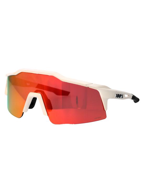 25SS 100퍼센트 선글라스 6000800004 4 SOFT TACT OFF WHITE HIPER RED MULTILAY - 100PERCENT