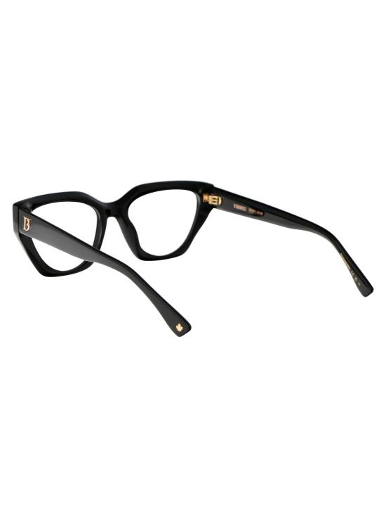 25SS 디스퀘어드2 안경 D2 0117 807 BLACK - DSQUARED2