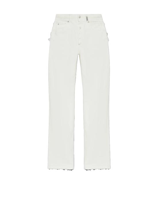 25SS 알렉산더 맥퀸 스트레이트 팬츠 828714QYAAE9000 OPTICALWHITE