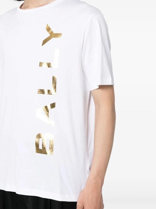  발리 반팔 티셔츠 MJE05DCO018U001 WHITE - BALLY