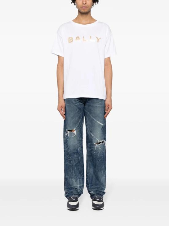 발리 반팔 티셔츠 MJE04TCO018U001 WHITE - BALLY