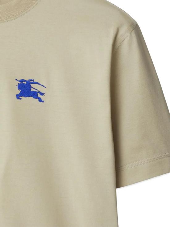  버버리 EKD 자수 반팔 티셔츠 8091395A3888 LICHEN - BURBERRY