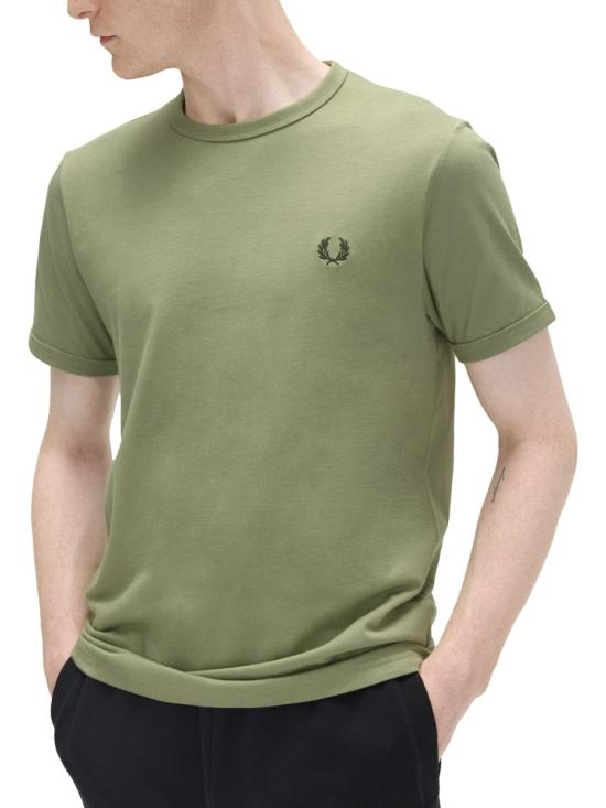 25SS 프레드페리 반팔 티셔츠 FPM351954 X88 GREEN - FRED PERRY