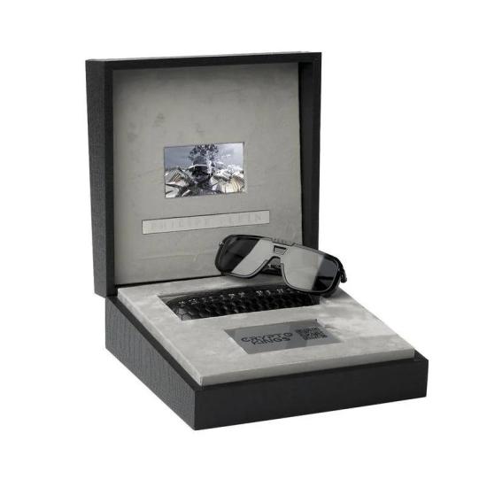  필립 플레인 선글라스 SPP008M 700X Negro Brillante - PHILIPP PLEIN