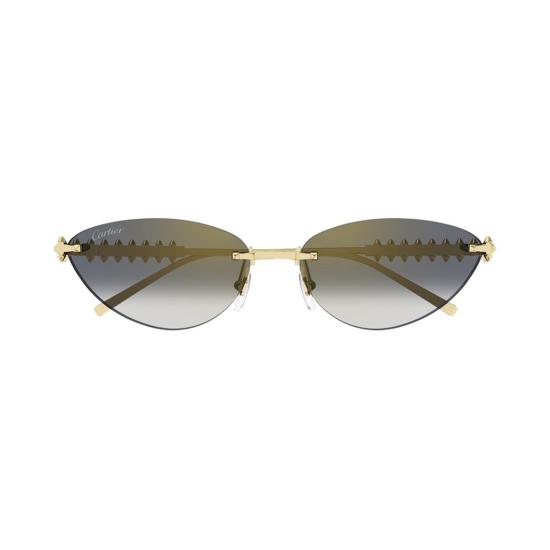  까르띠에 선글라스 CT0543S 001 Gold - CARTIER