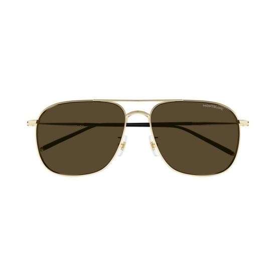  몽블랑 선글라스 MB0417SA 003 Gold - MONTBLANC