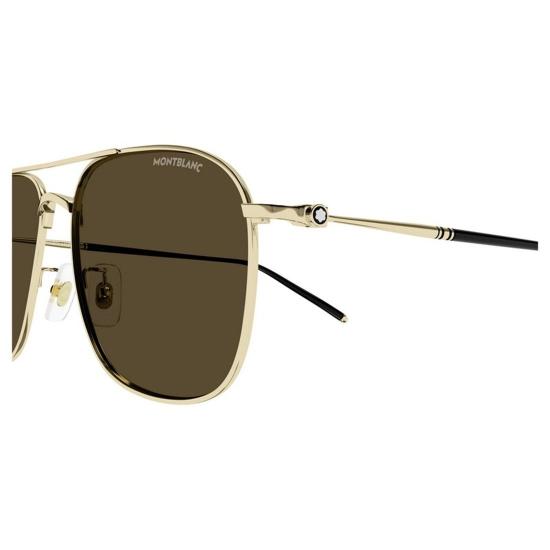  몽블랑 선글라스 MB0417SA 003 Gold - MONTBLANC