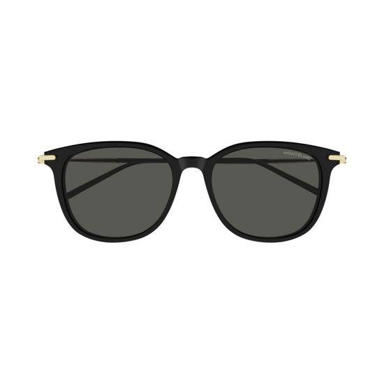  몽블랑 선글라스 MB0416SA 002 Black - MONTBLANC