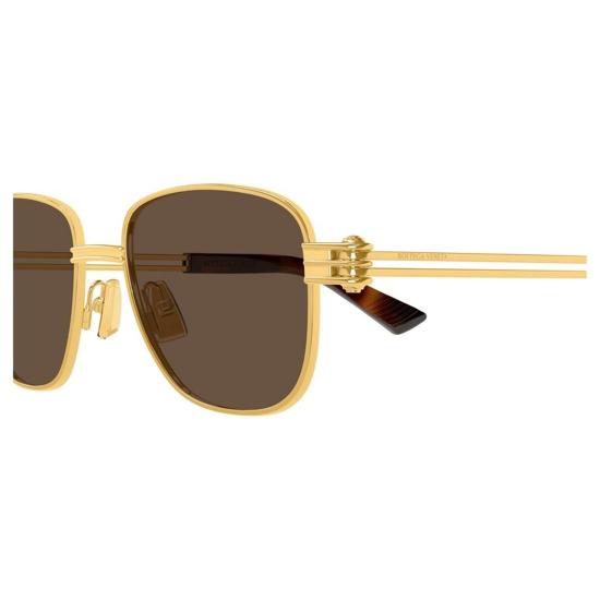  보테가베네타 선글라스 BV1380S 003 Gold - BOTTEGA VENETA