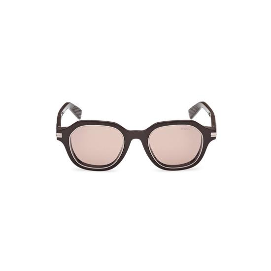  에르메네질도제냐 선글라스 EZ0250 48E Brown - ERMENEGILDO ZEGNA