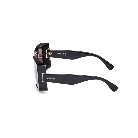  막스마라 선글라스 MM0124 01A Negro Brillante - MAX MARA