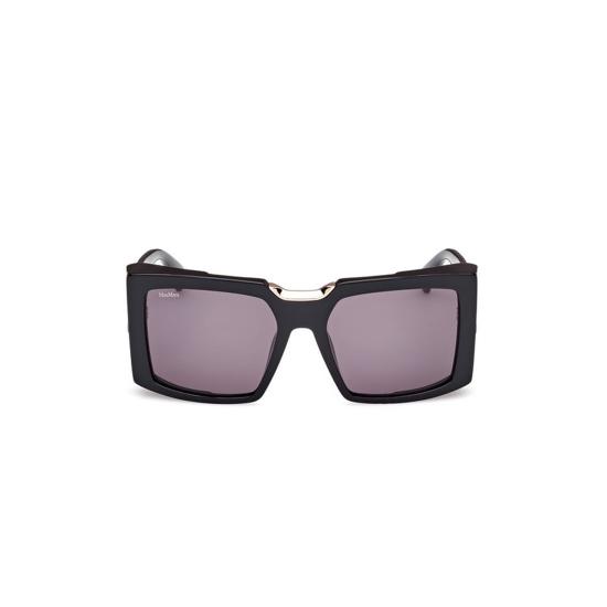  막스마라 선글라스 MM0124 01A Negro Brillante - MAX MARA
