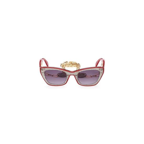  게스 선글라스 GU7873 69B Garnet - GUESS