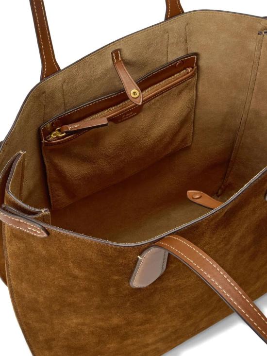 25FW 폴로 랄프로렌 토트백 428968152 001 BROWN - POLO RALPH LAUREN