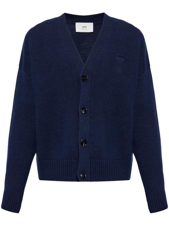 24FW 아미 가디건 UKC044 KN00284011 BLUE