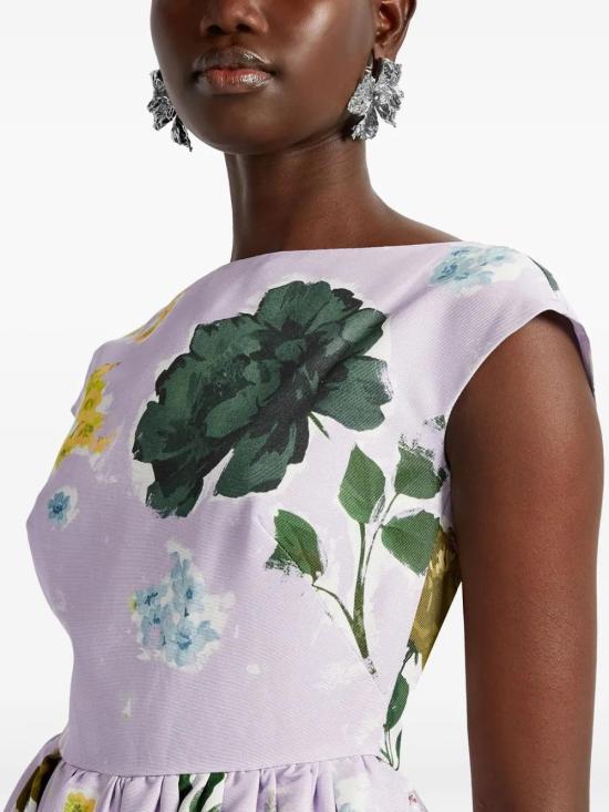 25SS 에르뎀 미디 원피스 PS25 D43LMCVF LILA - ERDEM