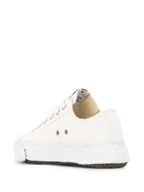 25SS 메종 미하라 야스히로 행크 OG 솔 캔버스 로우탑 A05FW702096 WHITE - MAISON MIHARA YASUHIRO
